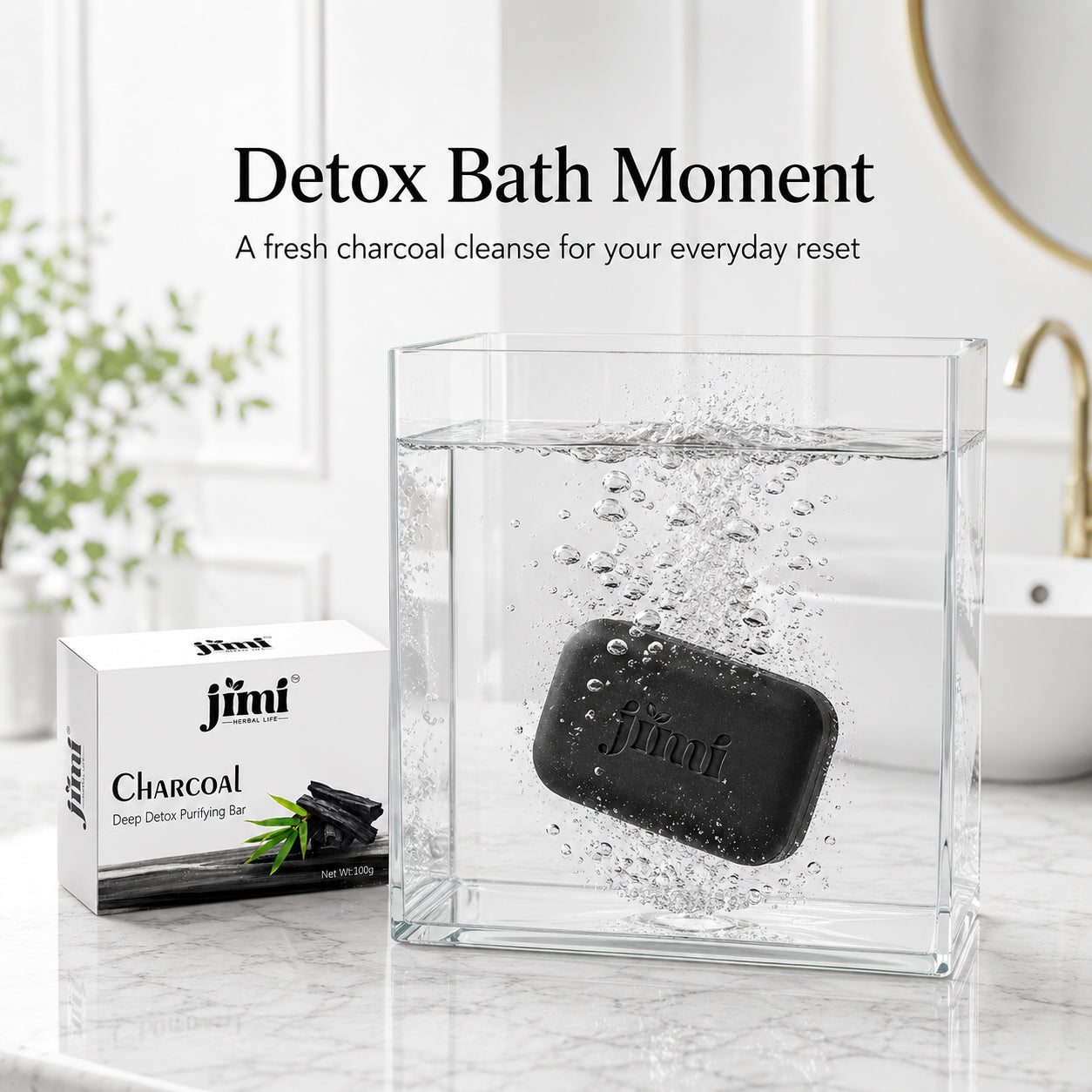 JIMI Pure-Charcoal Detox soap