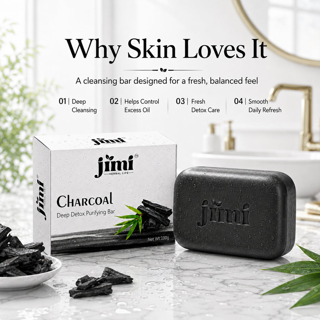JIMI Pure-Charcoal Detox soap
