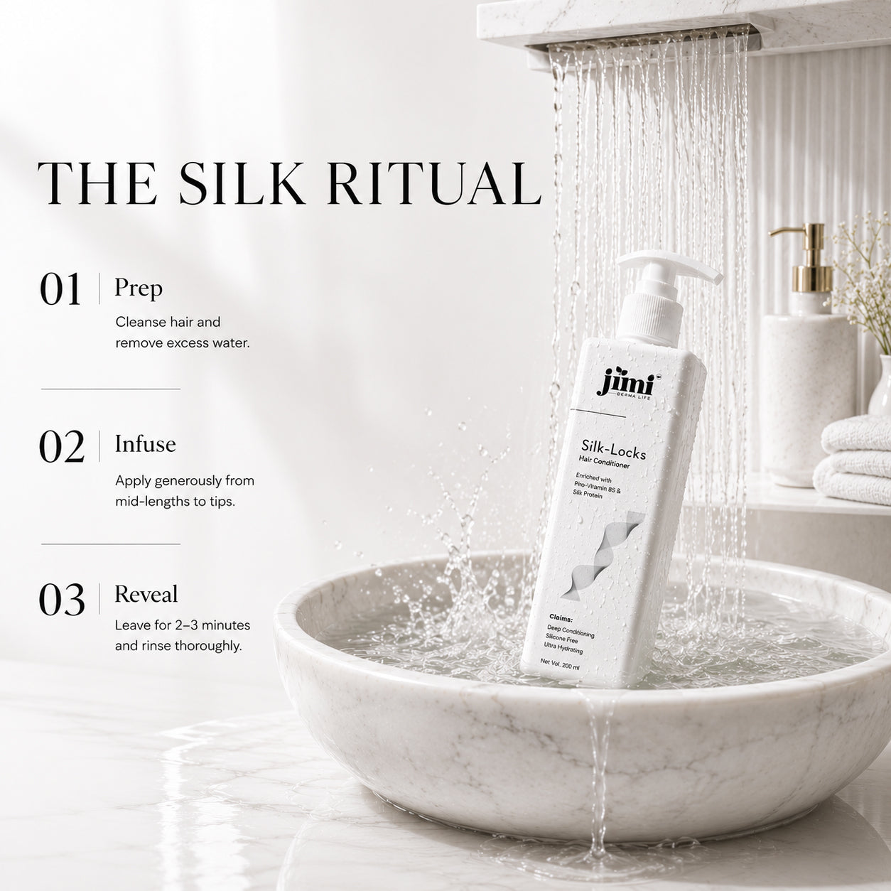 JIMI Silk-Locks Hair Conditioner