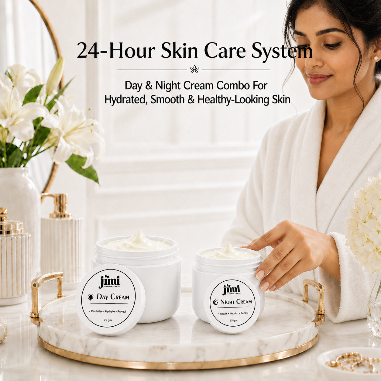 Day & Night Cream Combo (25g + 15g)