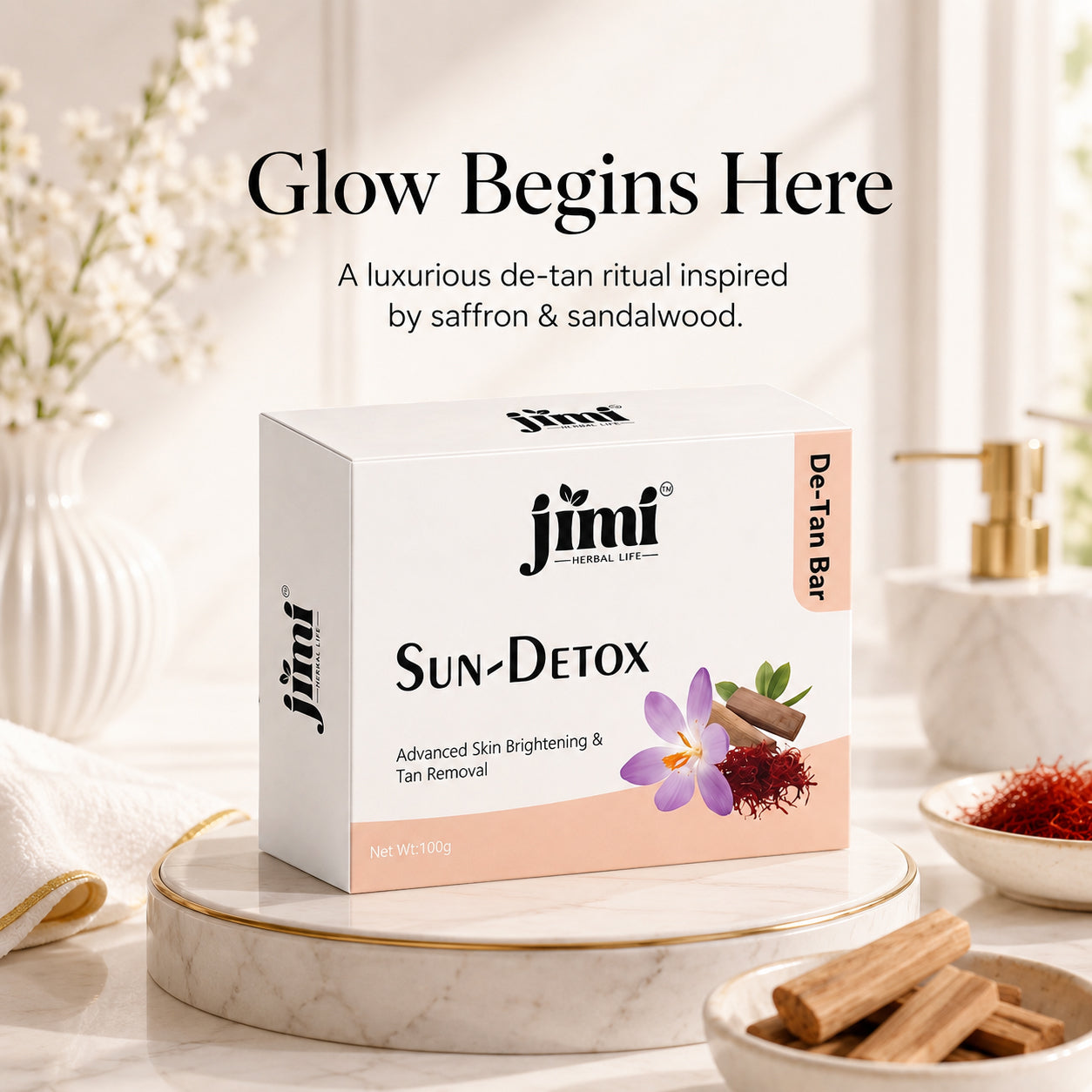 JIMI Sun-Detox De-Tan Bar