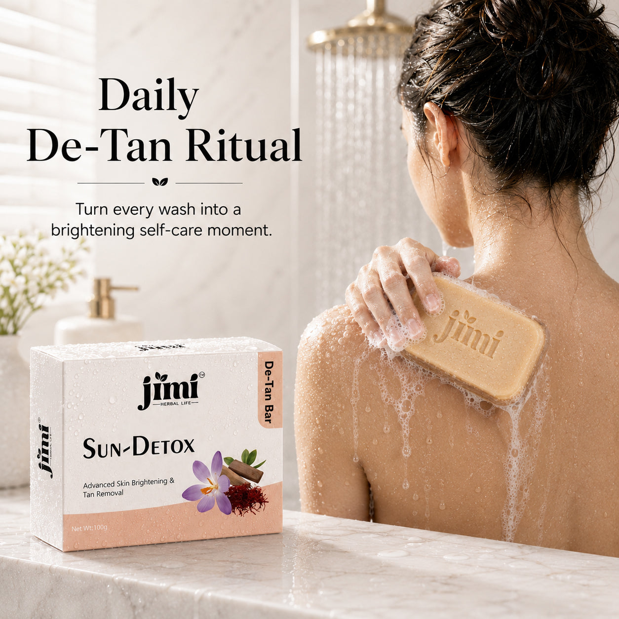 JIMI Sun-Detox De-Tan Bar