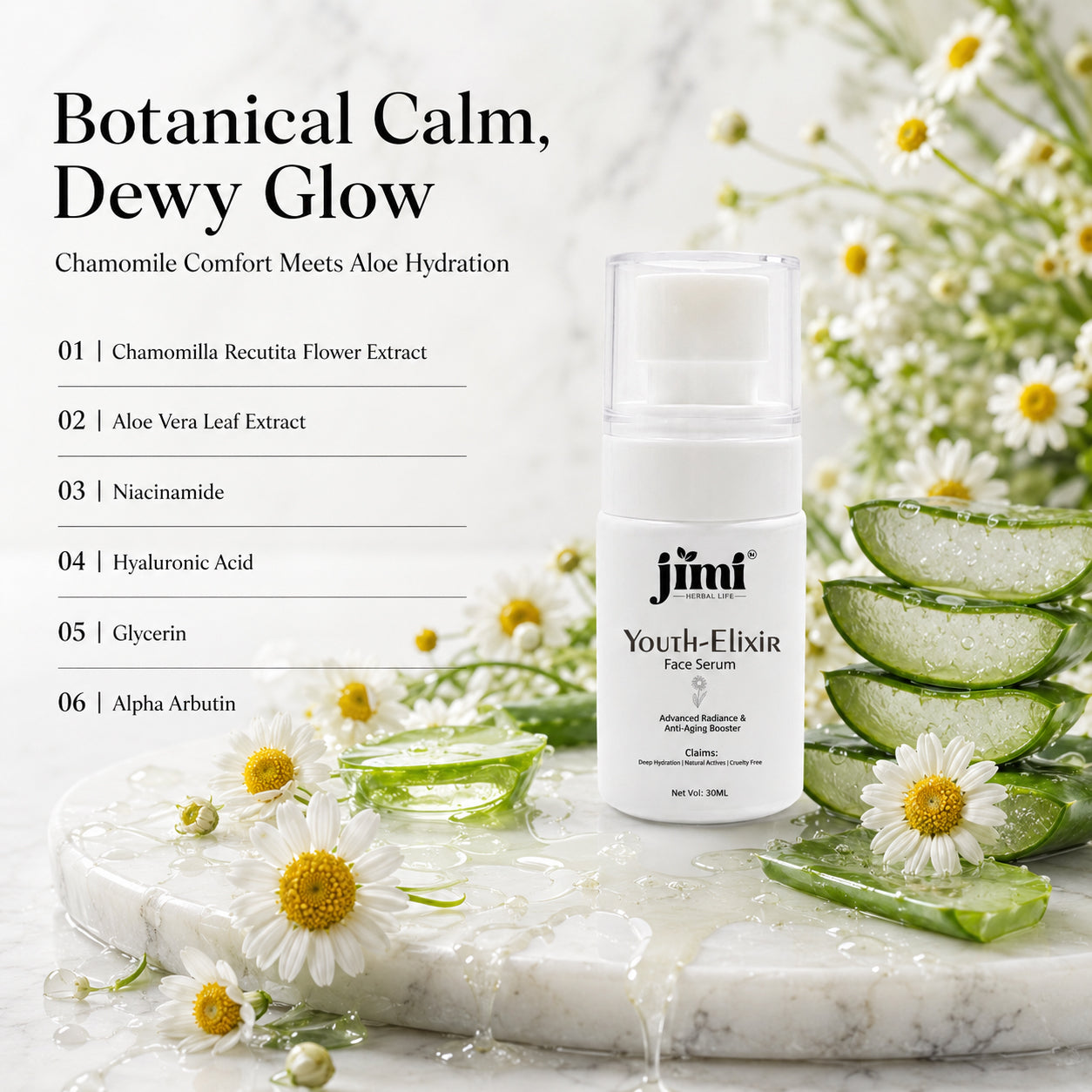JIMI Youth-Elixir Face Serum (30ml)
