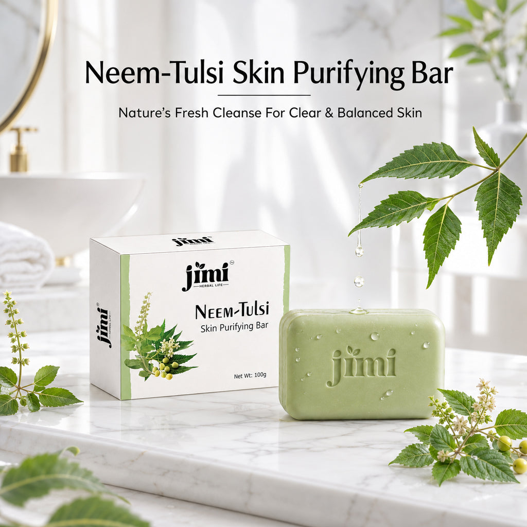 JIMI Neem-Tulsi Skin Purifying Bar