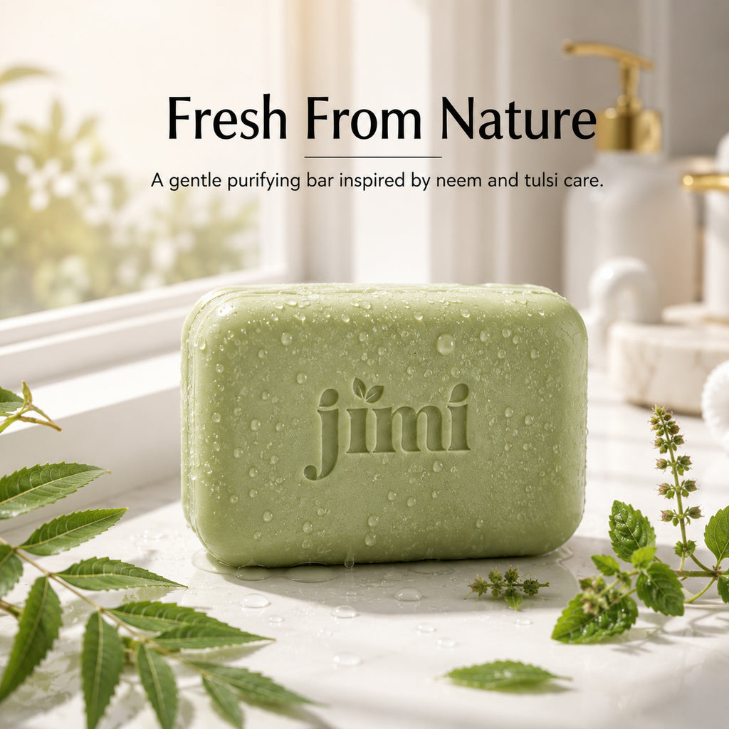 JIMI Neem-Tulsi Skin Purifying Bar