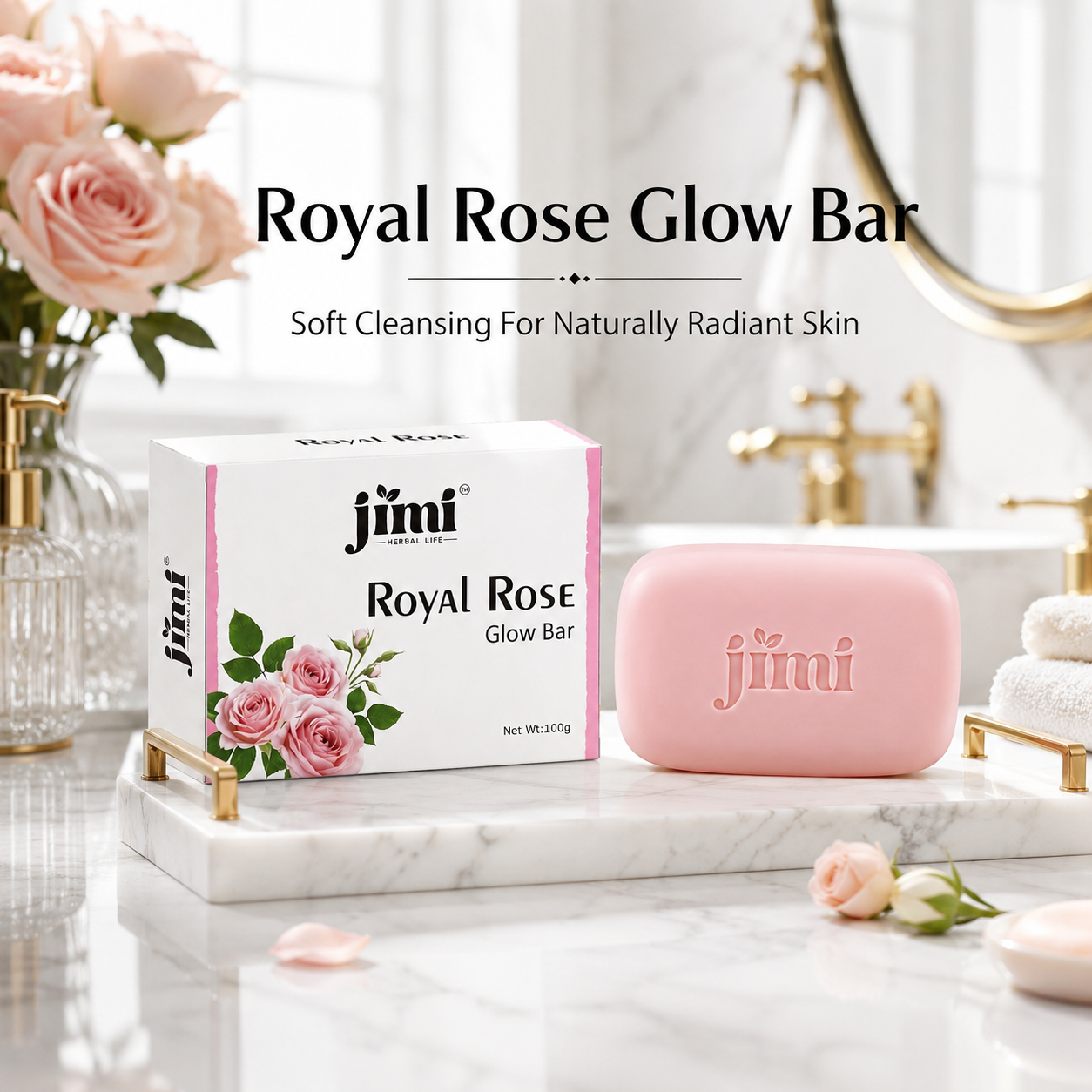 JIMI Royal Rose Glow Bar