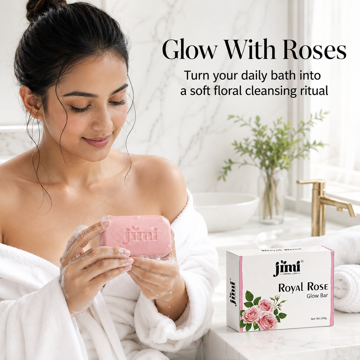 JIMI Royal Rose Glow Bar