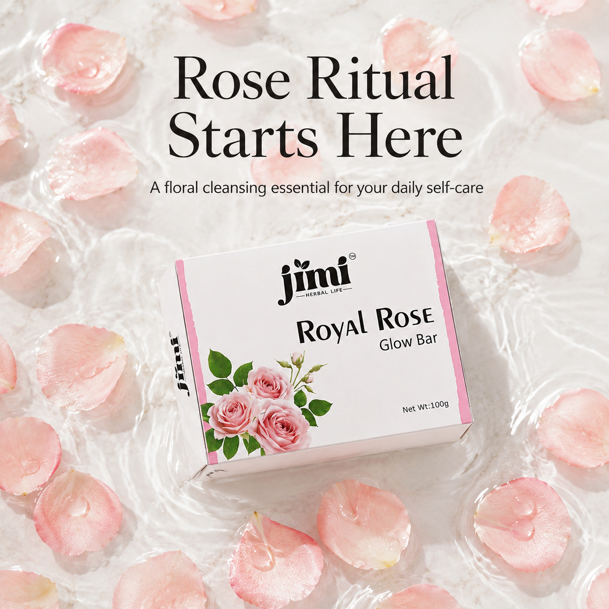 JIMI Royal Rose Glow Bar