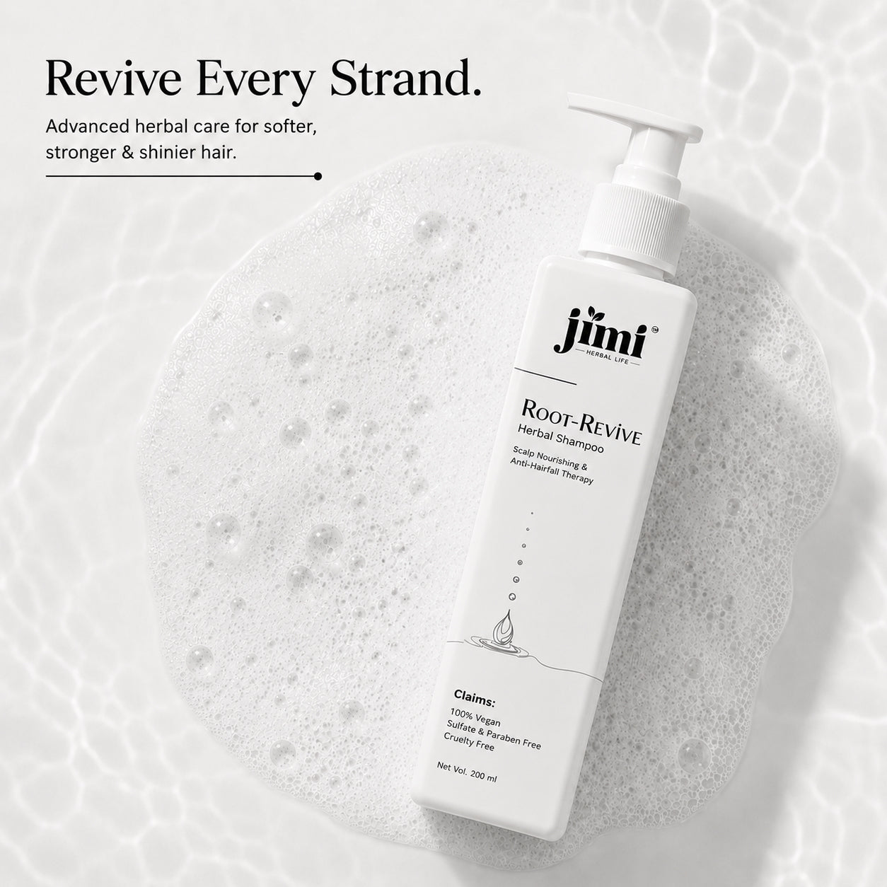 JIMI Root-Revive Herbal Shampoo