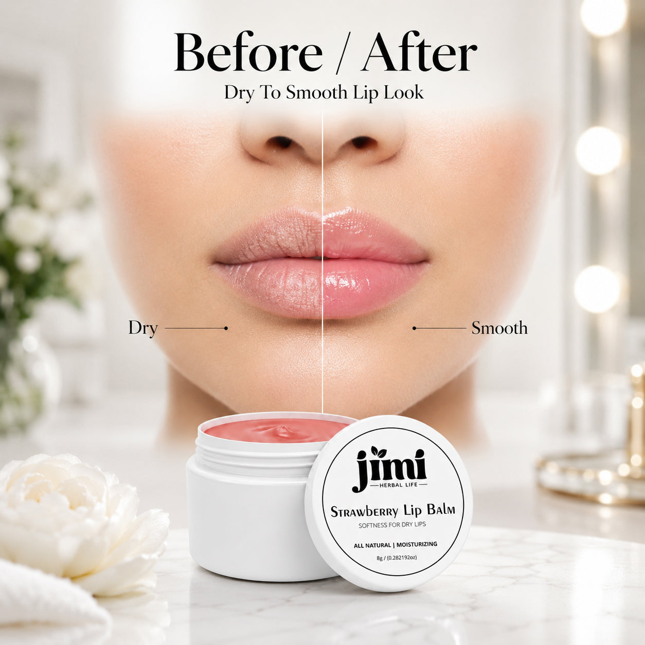 JIMI Lip-Lush Herbal Lip Balm