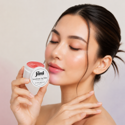 Take a small amount on your fingertip and apply evenly on lips.