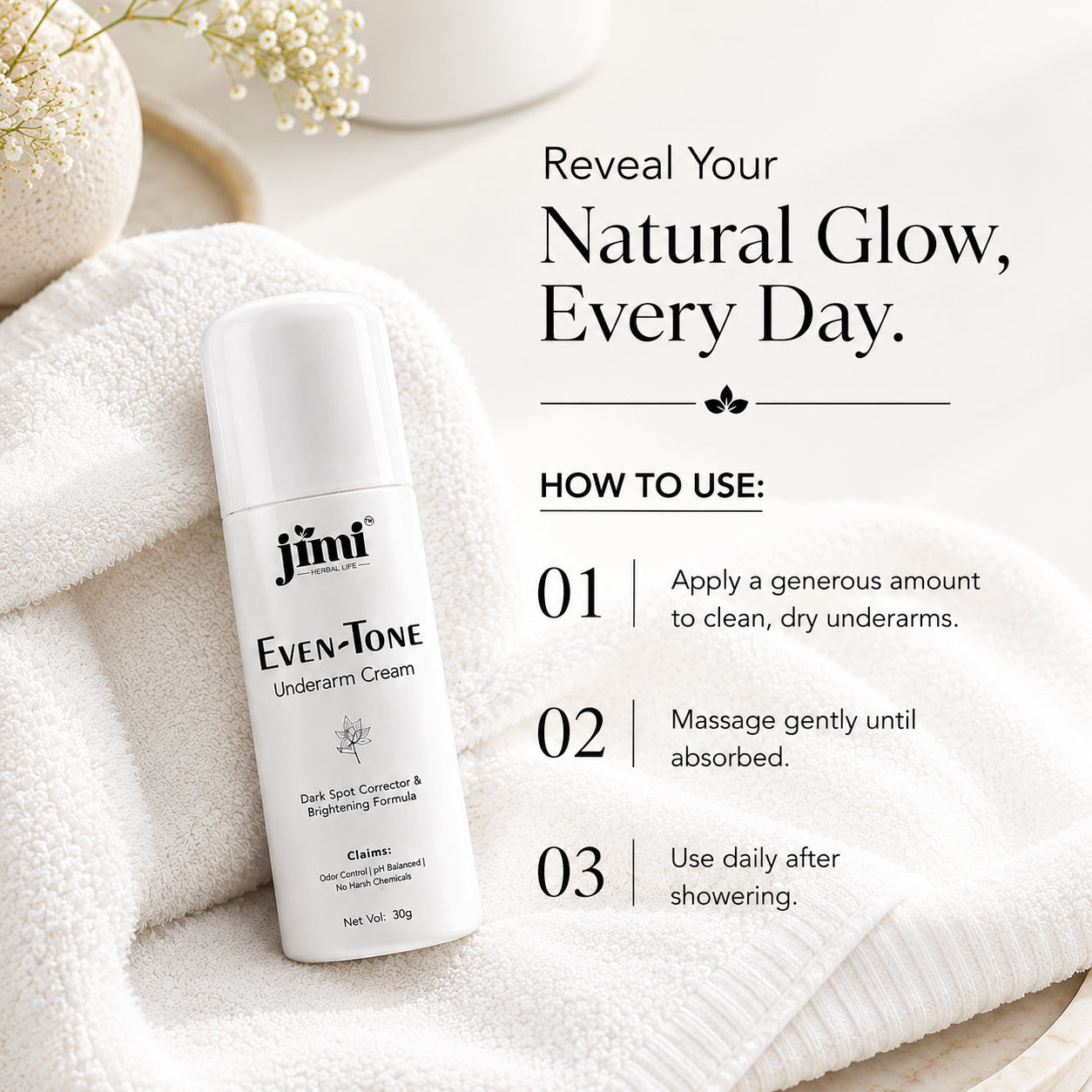 JIMI Even-Tone Underarm Cream