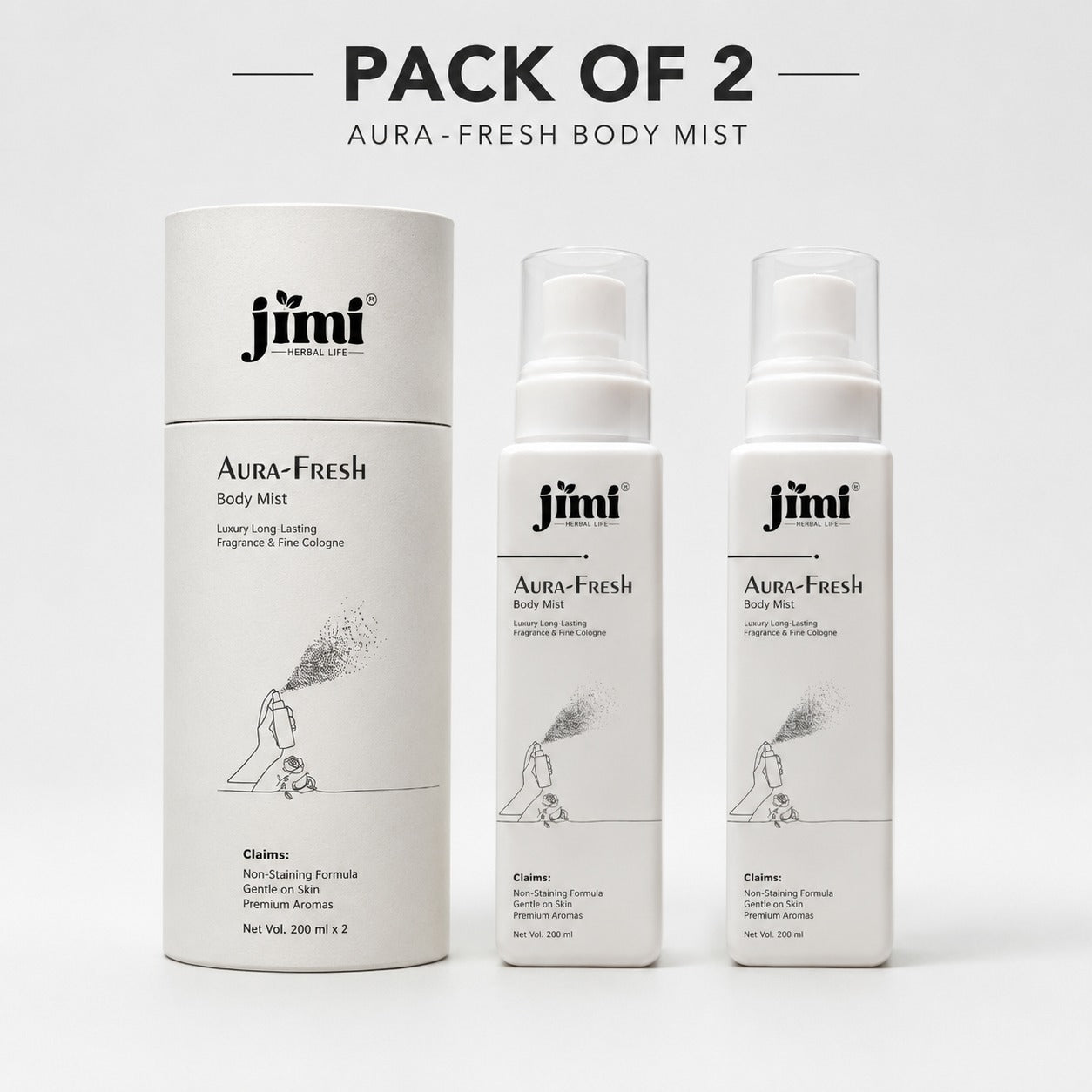 JIMI Aura-Fresh Body Mist