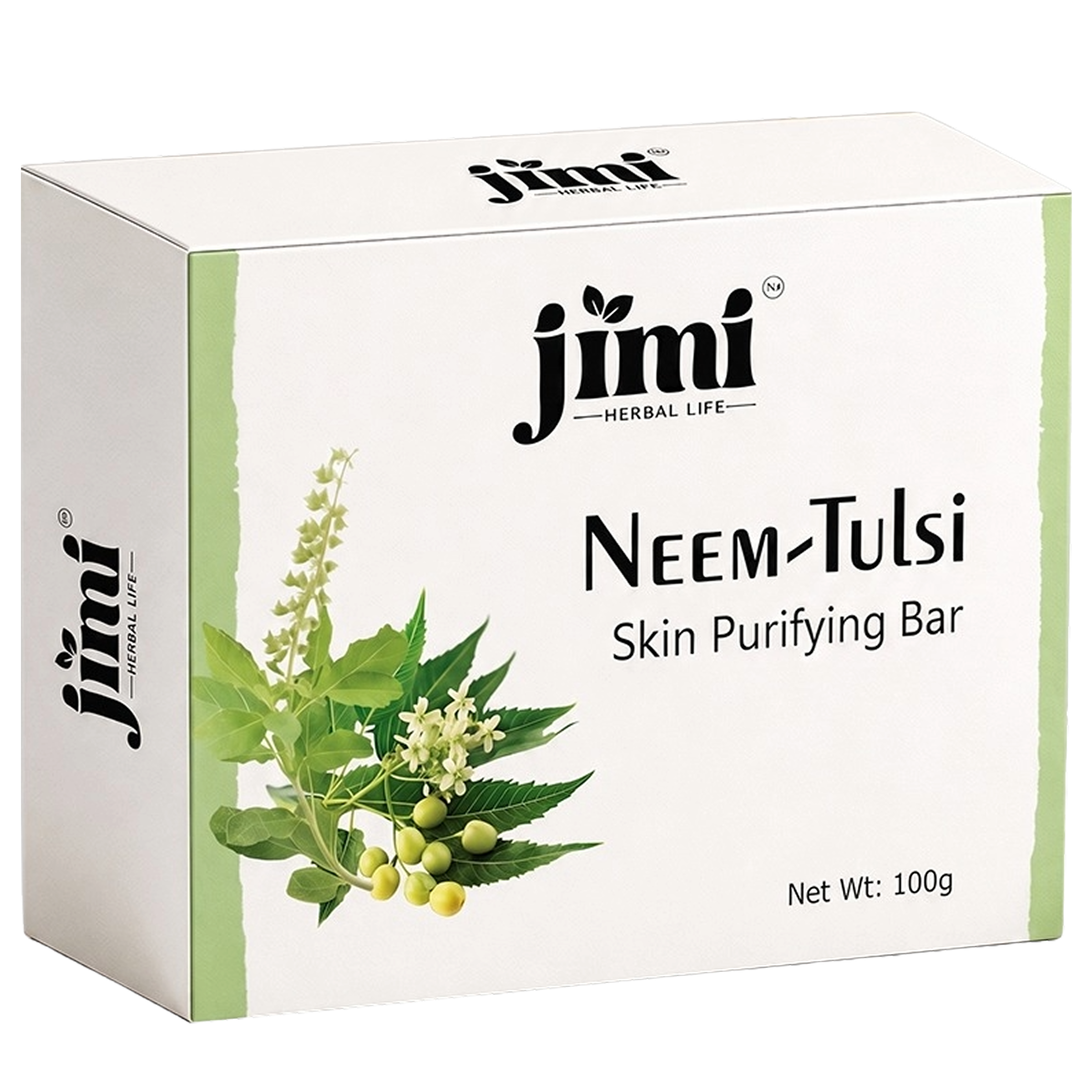 JIMI Neem-Tulsi Skin Purifying Bar